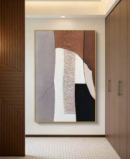 Touring Abstract Oil Painting