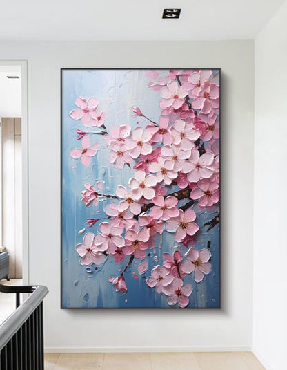 Onlookers Art | FLORAL GRACE OIL PAINTING 60 X 80CM BLACK