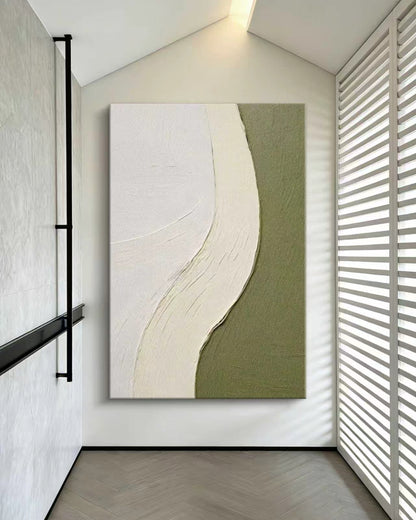 Calm Threshold Abstract Oil Painting