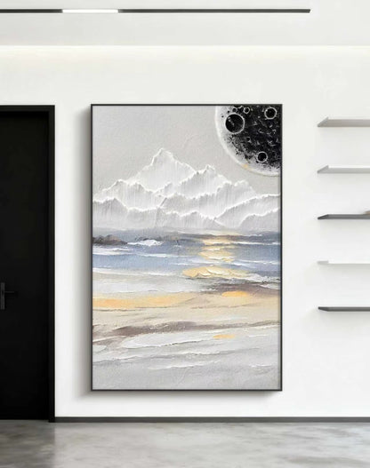 Eclipse Bay Oil Painting