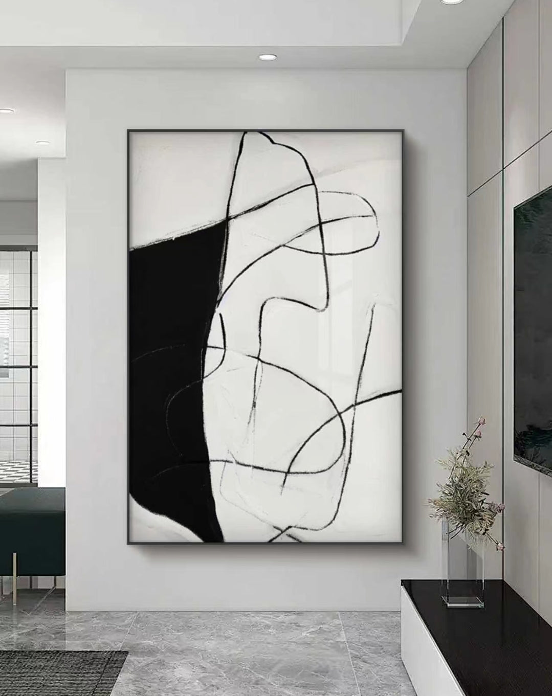 Nata Abstract Oil Painting