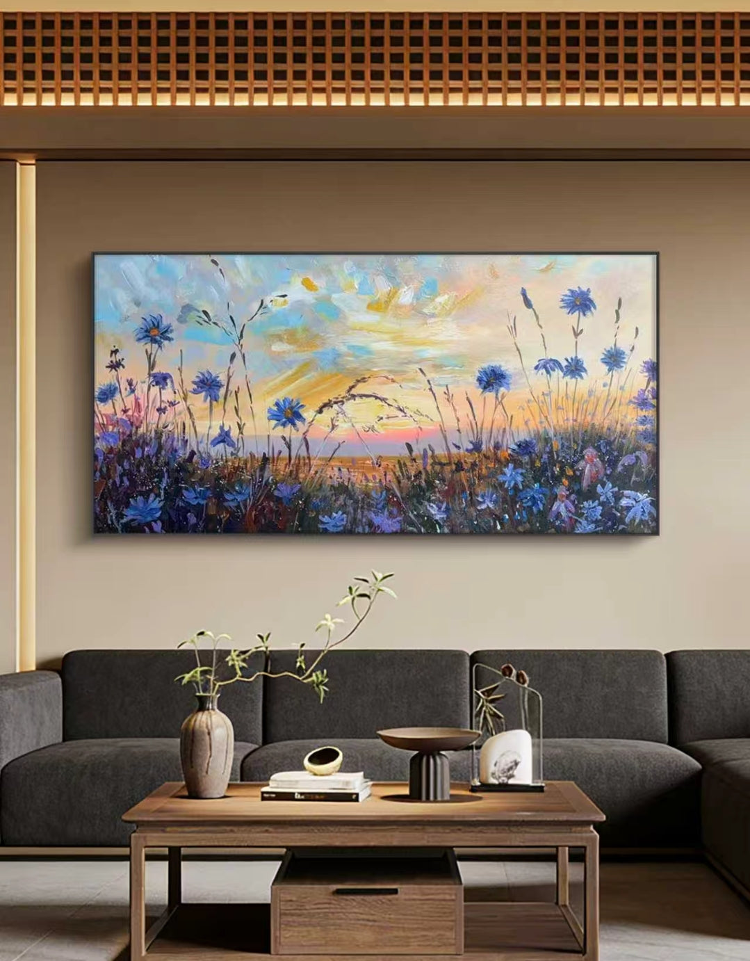 Sunlit Wilds Oil Painting