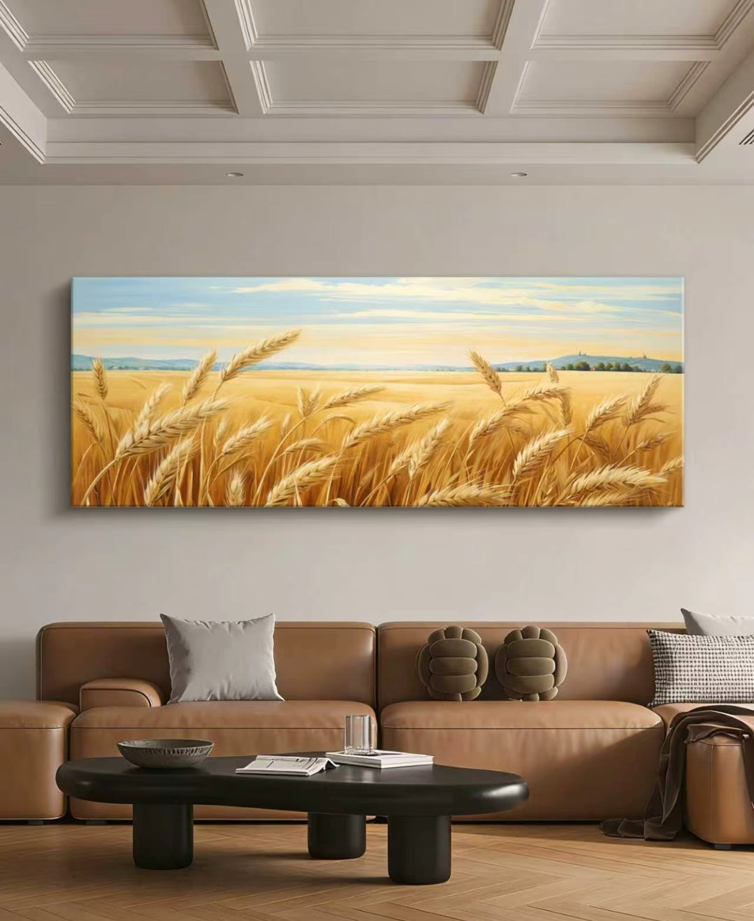 Sunlit Harvest of Prosperity Oil Painting