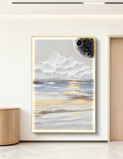 Eclipse Bay Oil Painting