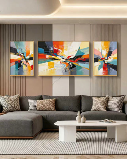 Colorstream Abstract Oil Painting