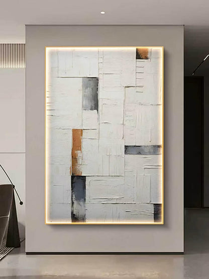 Asymmetric Harmony Abstract Oil Painting
