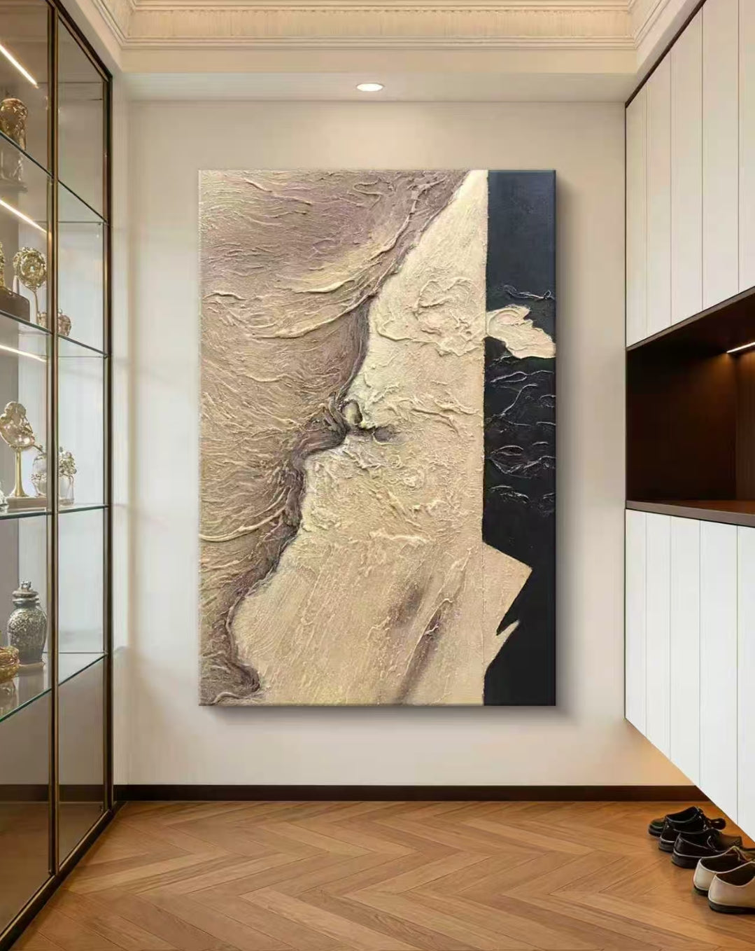 Fiva Abstract Oil Painting