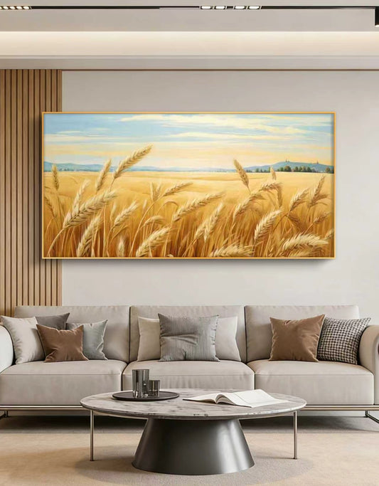 Sunlit Harvest of Prosperity Oil Painting