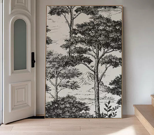 Tree Impress art painting