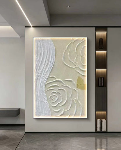 Rose Wavy Oil Painting