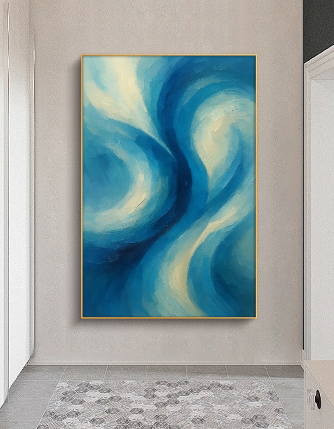 Onlookers Art | Oil Painting | Skybound Dreams Abstract Oil Painting