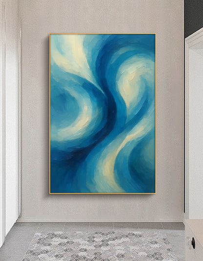 Onlookers Art | Oil Painting | Skybound Dreams Abstract Oil Painting