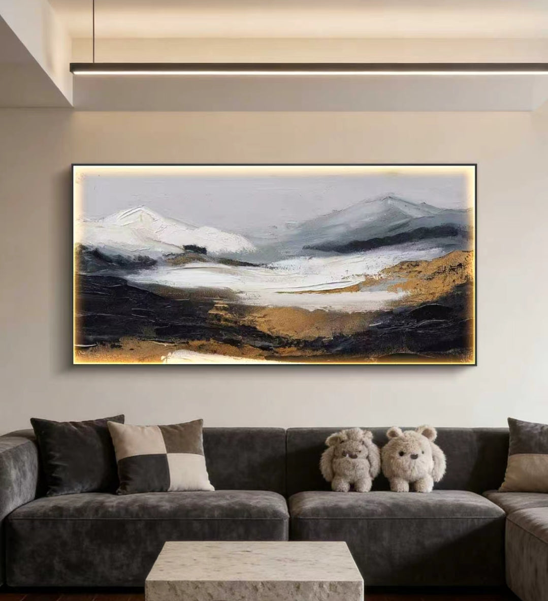 Nyx Horizon Oil Painting