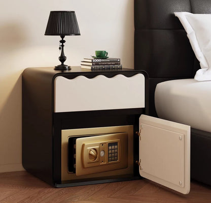 Safe Bedside Table