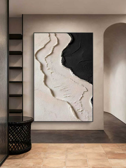 Shoreline Dream Abstract Oil Painting