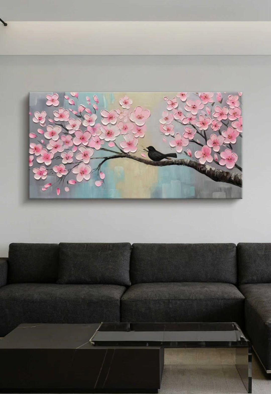 Cherry Blossom Oil Painting