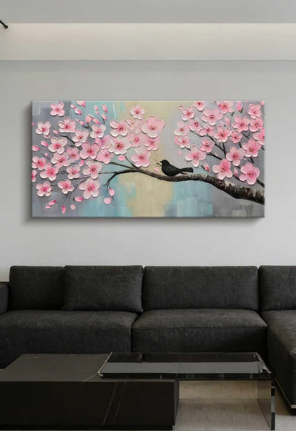 Cherry Blossom Oil Painting