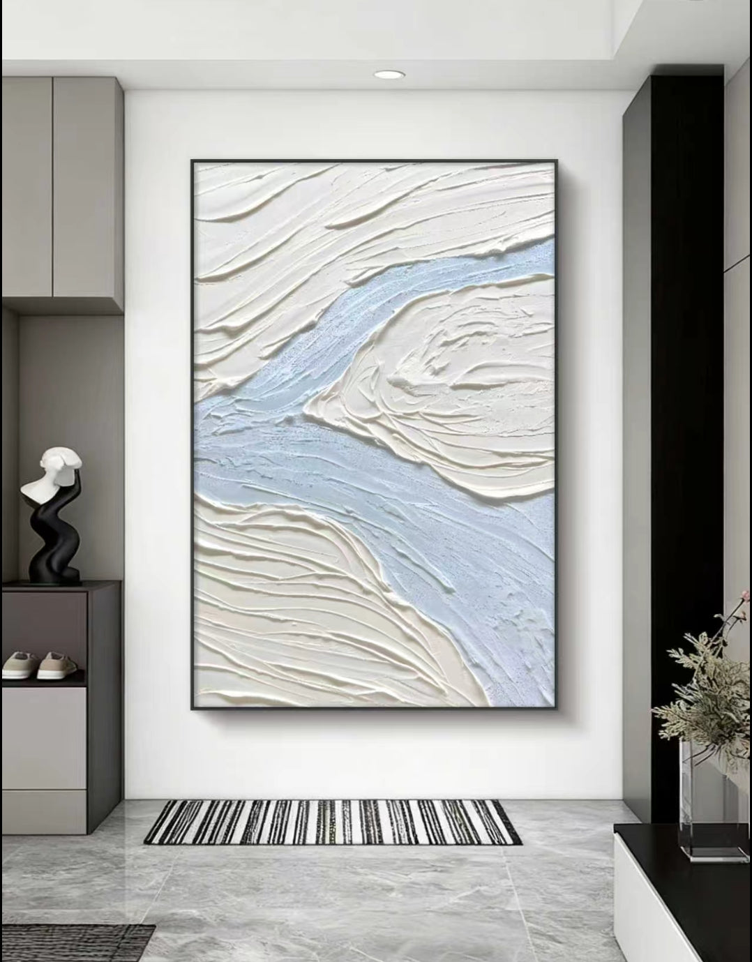 Skyline Abstract Oil Painting