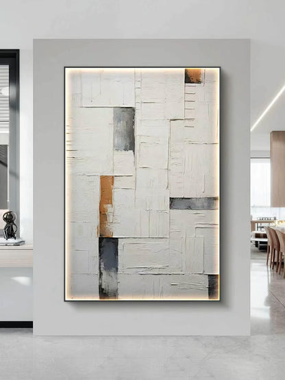 Asymmetric Harmony Abstract Oil Painting