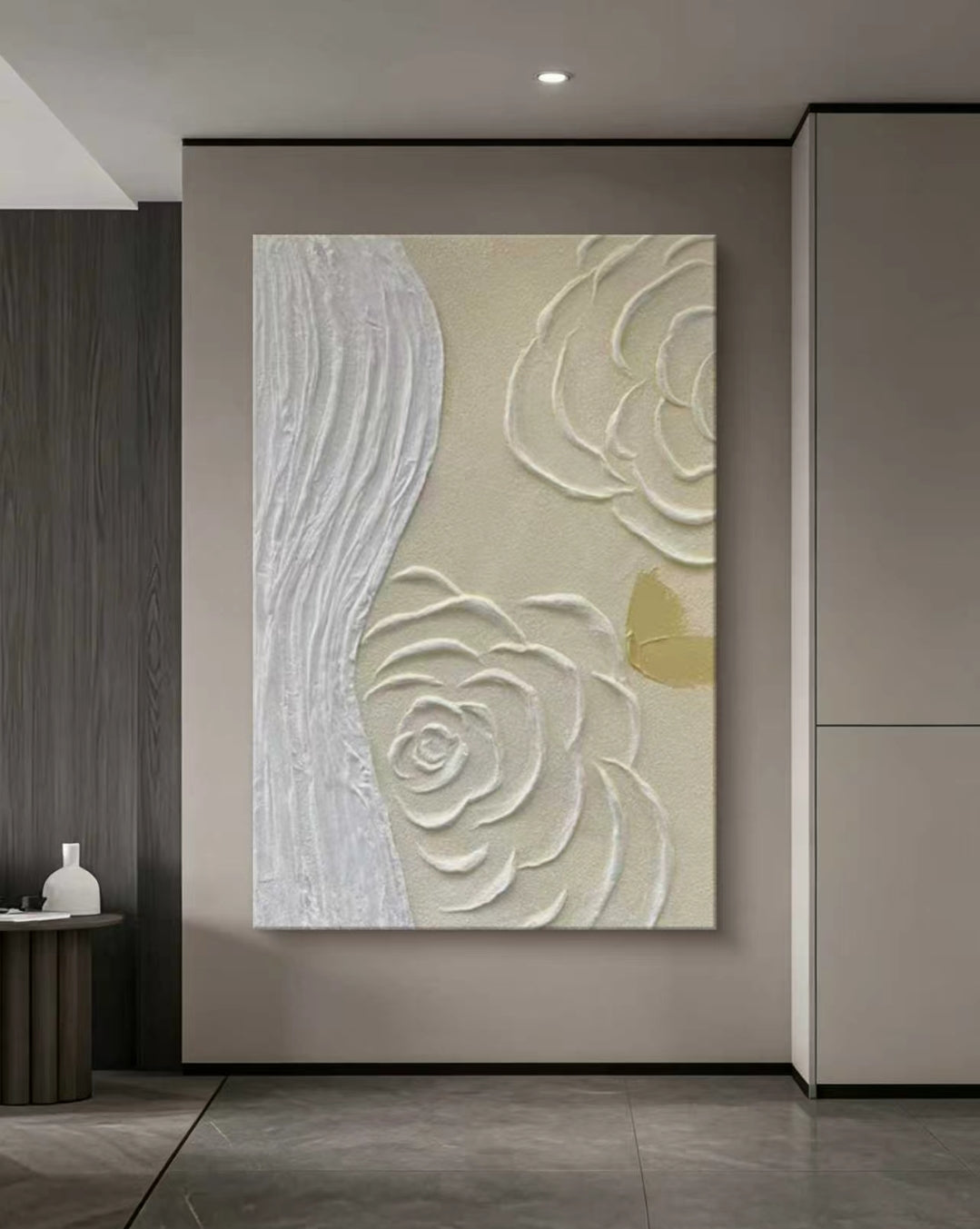 Rose Wavy Oil Painting