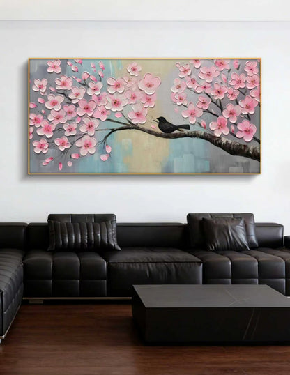Cherry Blossom Oil Painting