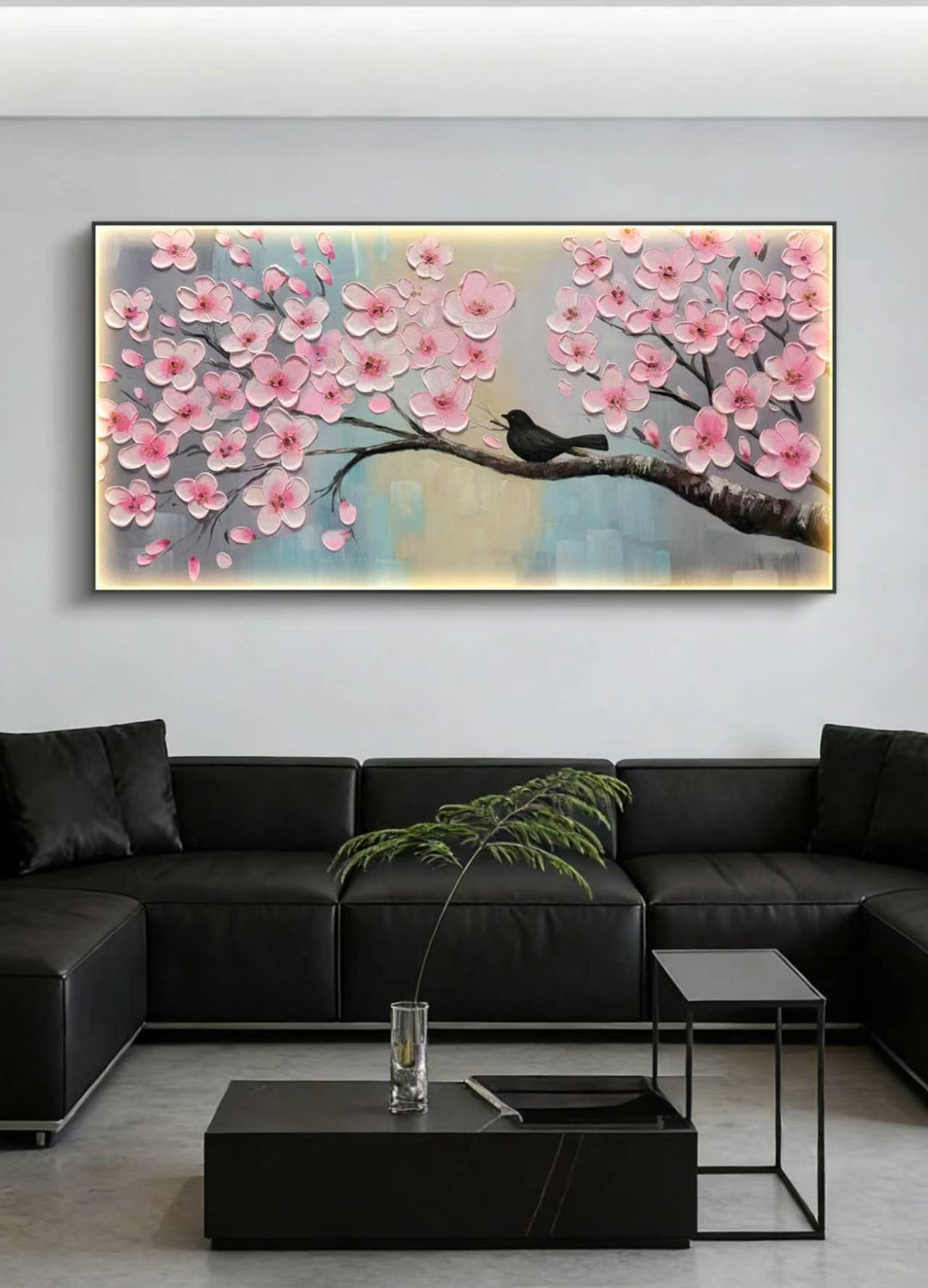 Cherry Blossom Oil Painting