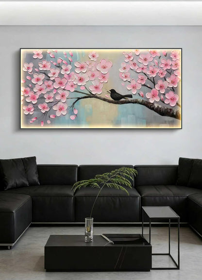 Cherry Blossom Oil Painting