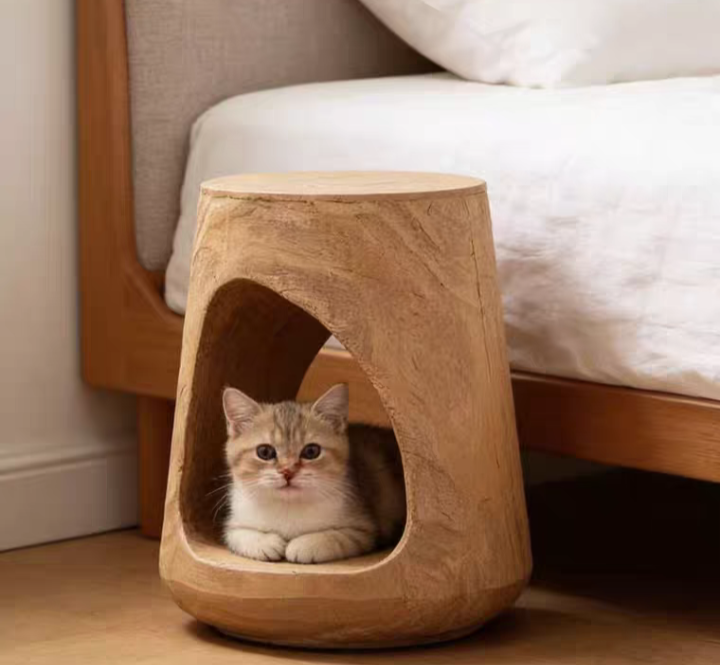 Cat Cave Side Table