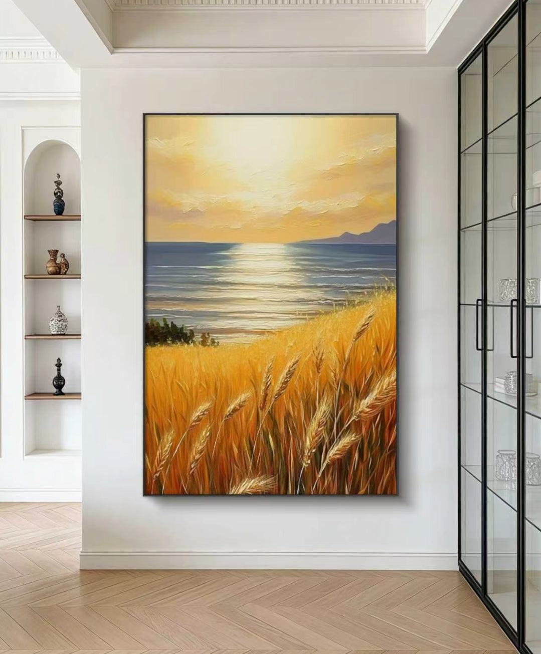 Sun Wheat Oil Painting