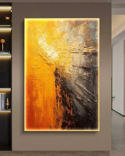 DawnBreak Abstract Oil Painting