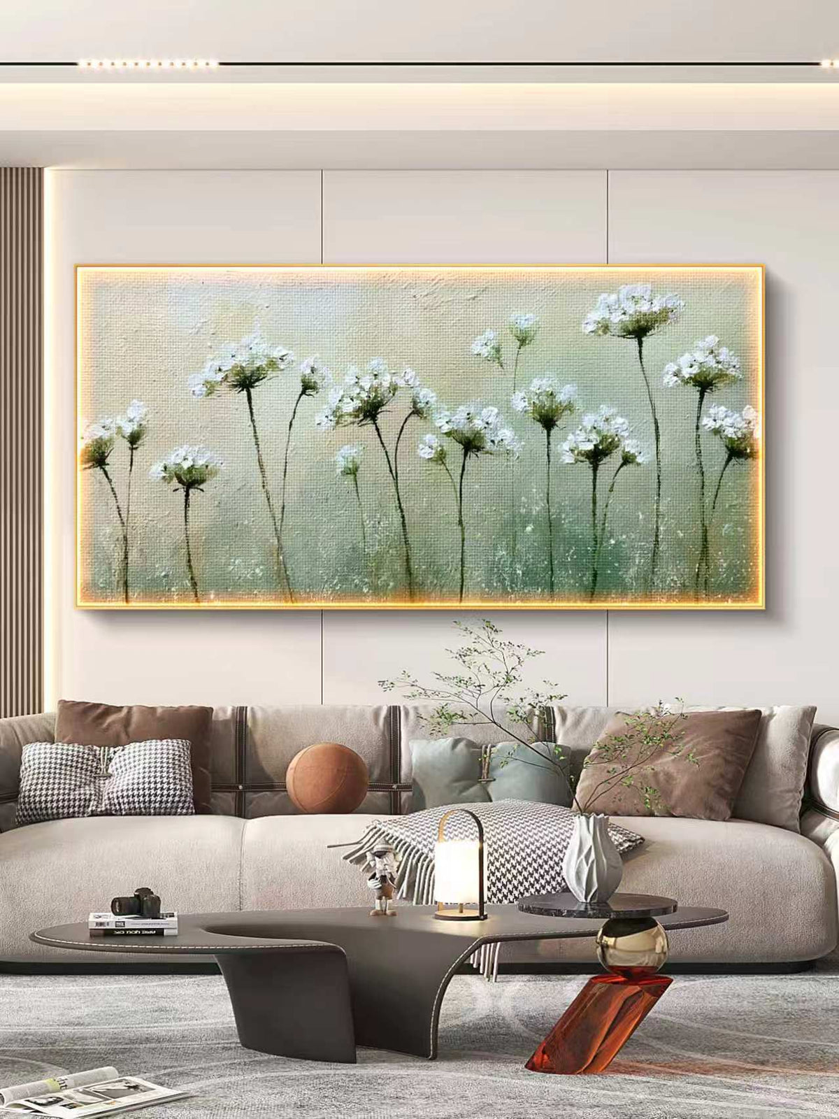 Dawning Meadow Oil Painting