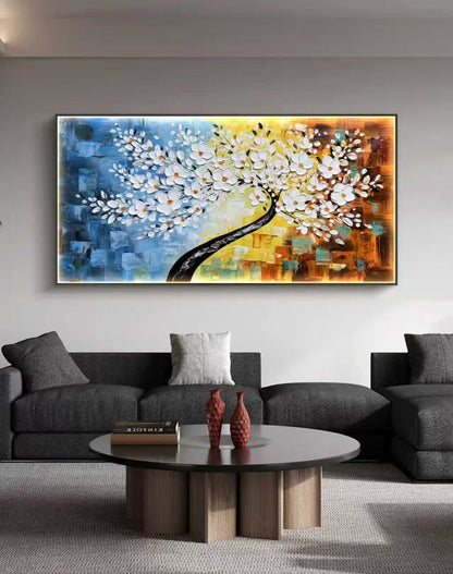 Dazzling Flower Oil Painting