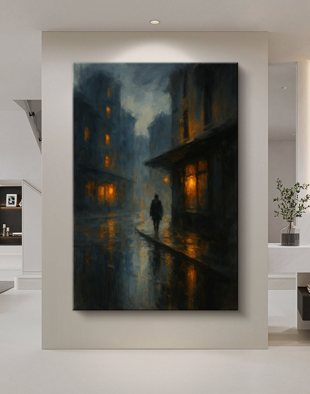 DawnWalk Contemporary Art Oil Painting