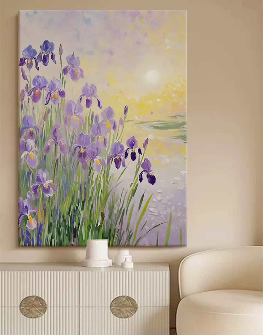 LaVie Flowers Oil Painting