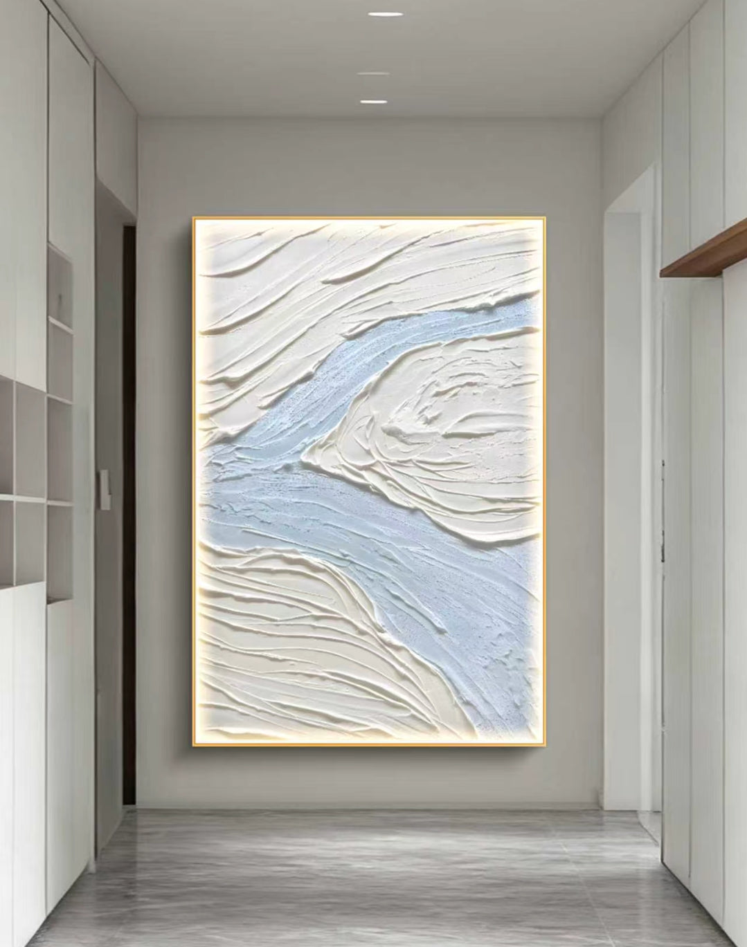 Skyline Abstract Oil Painting