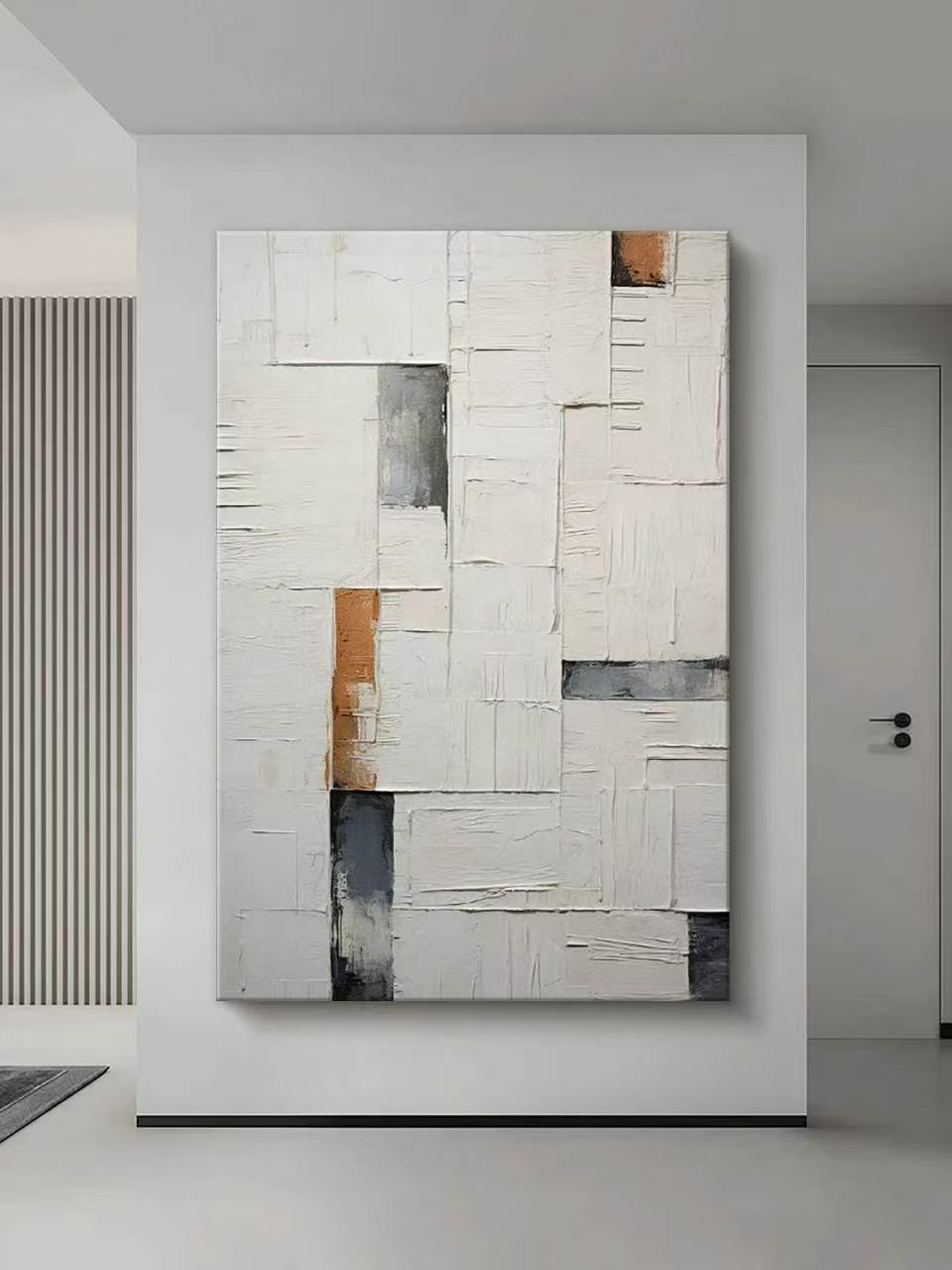 Asymmetric Harmony Abstract Oil Painting