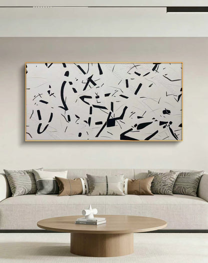 Noire Abstract Oil Painting