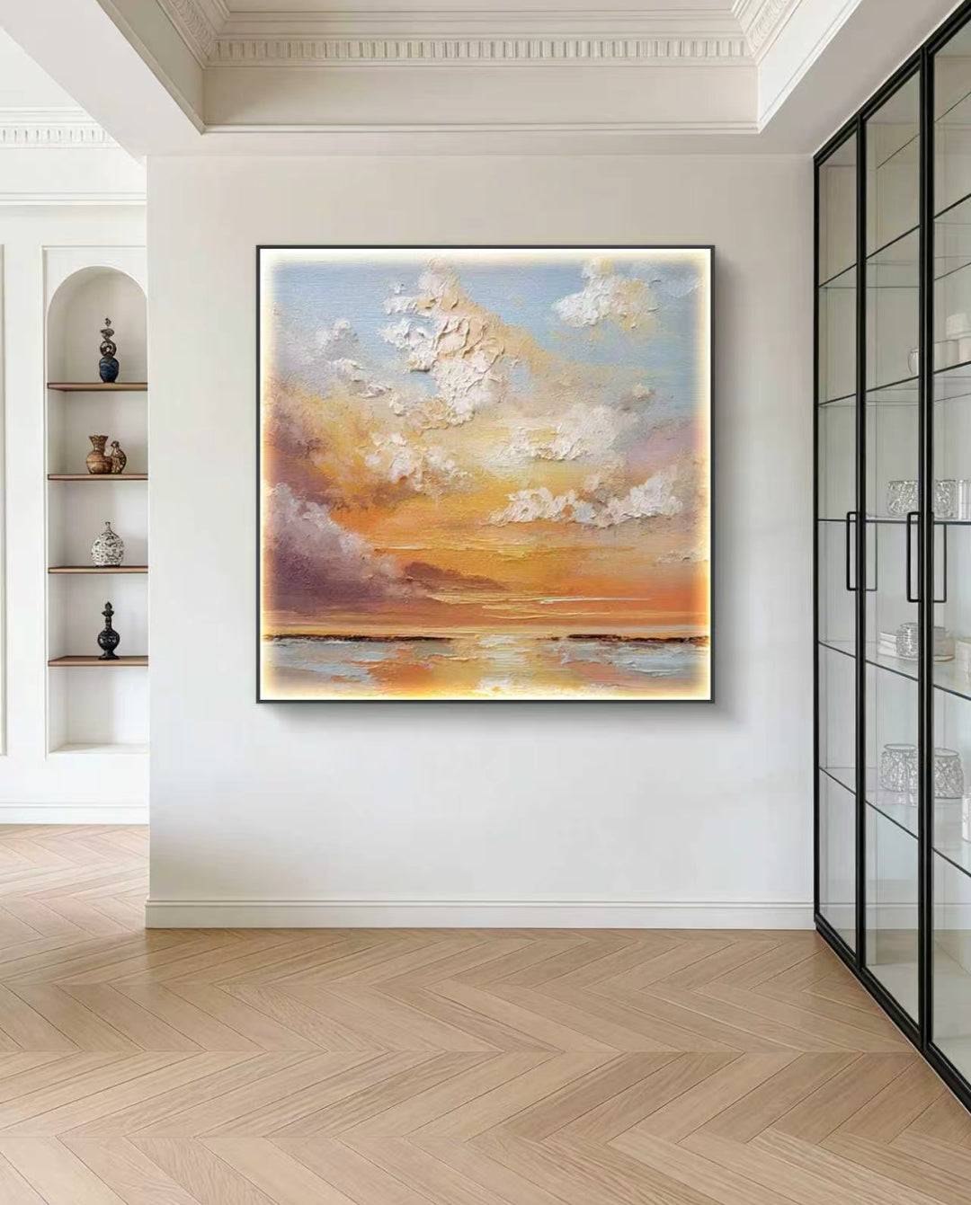 Seaglow Abstract Oil Painting