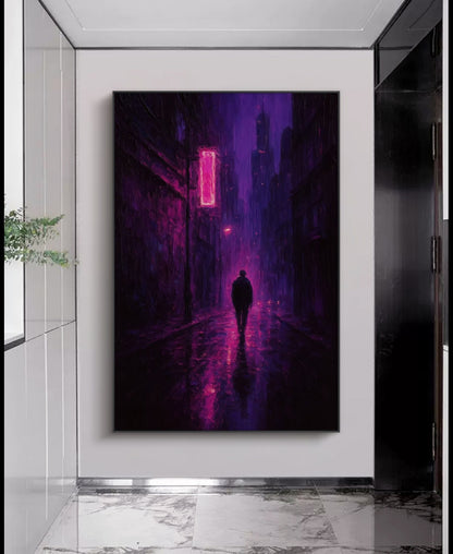 LoneAlley Contemporary Art Oil Painting