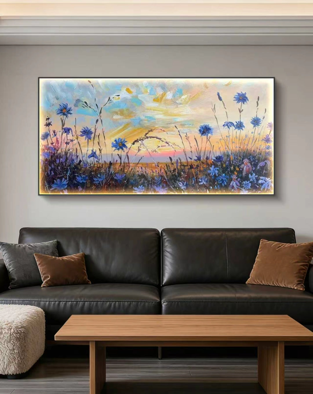Sunlit Wilds Oil Painting