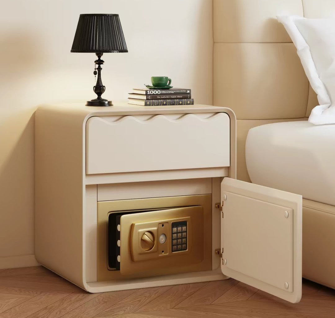 Safe Bedside Table