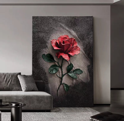 RosY Flower Sandstone Art