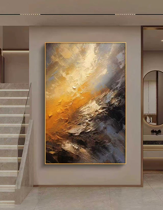Cena Abstract Oil Painting