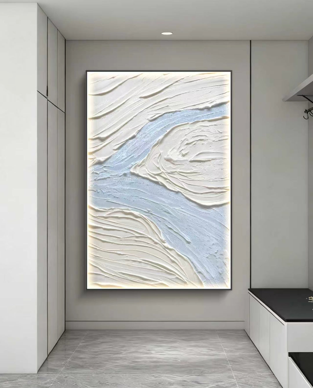 Skyline Abstract Oil Painting