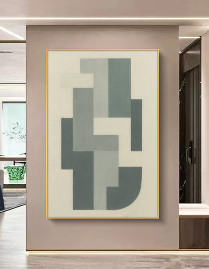 Onlookers Art | Oil Painting | Whisper of Quietude Abstract Oil Painting