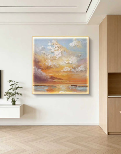 Seaglow Abstract Oil Painting