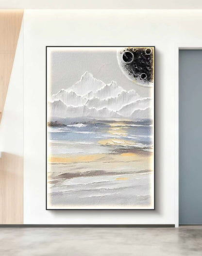 Eclipse Bay Oil Painting