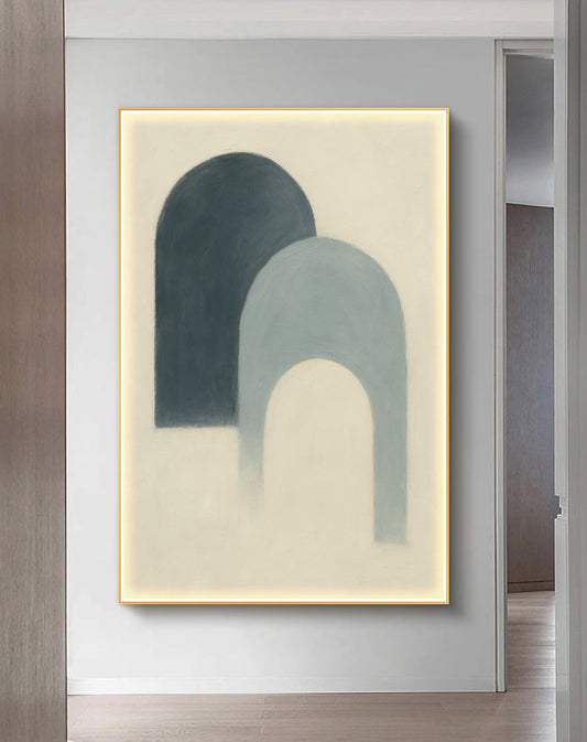Twinny Abstract Oil Painting
