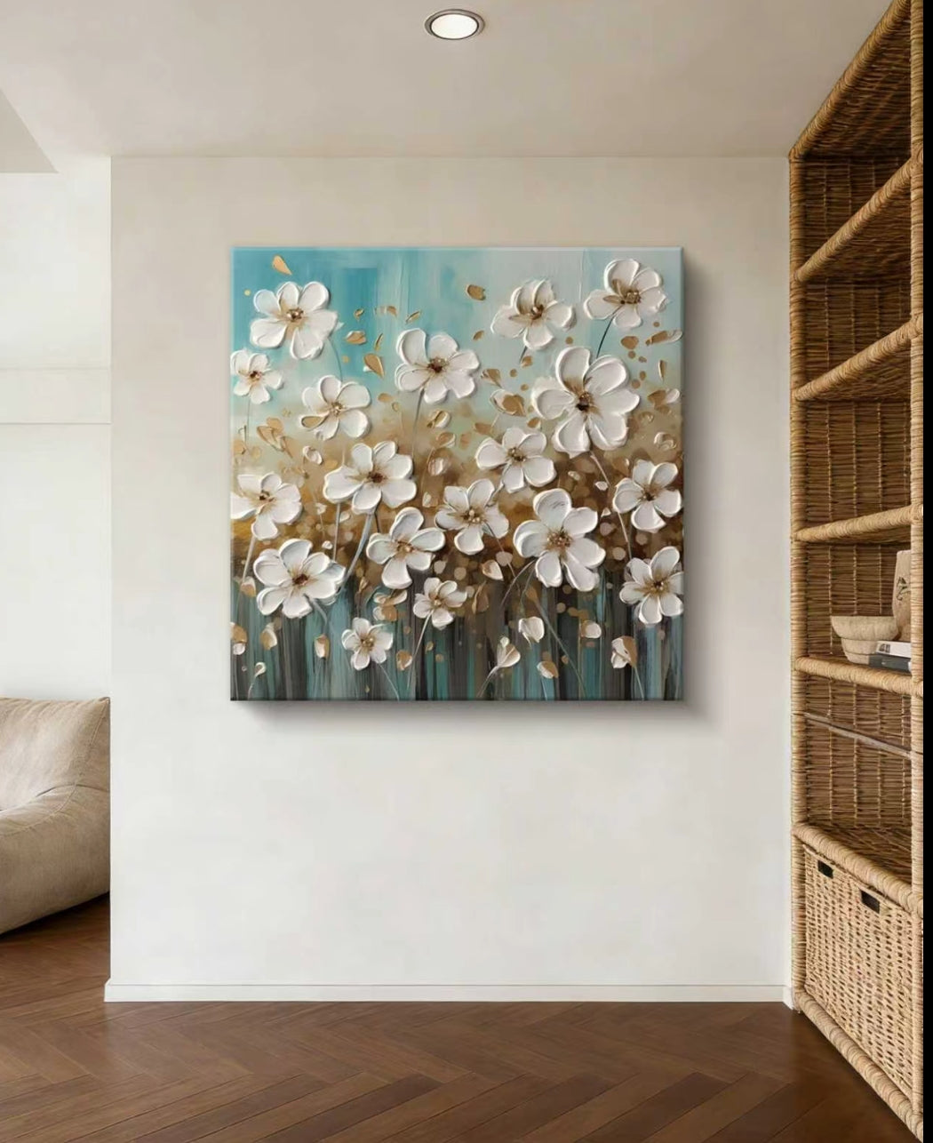 Morning Blossoms Oil Painting