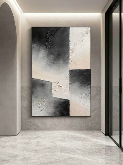 Visual Steps Abstract Oil Painting